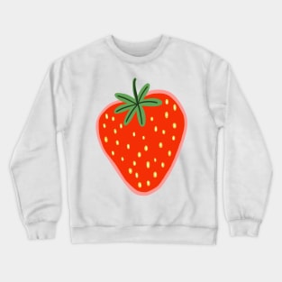 Strawberry cute illustration Crewneck Sweatshirt